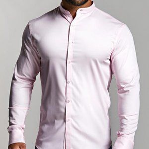 Tailored Athlete Elite Bamboo Grandad Light Pink